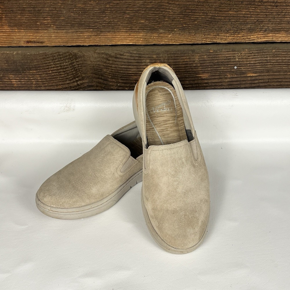 Dansko Belle Brown Suede Slip On Shoes Comfort Arch Support Women's Size 39